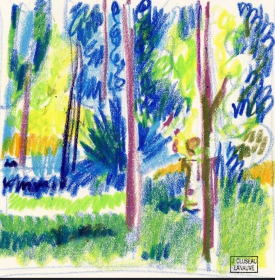 Bright Colored Tropical Art