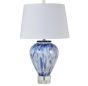 Blue Streaked Table Lamp
