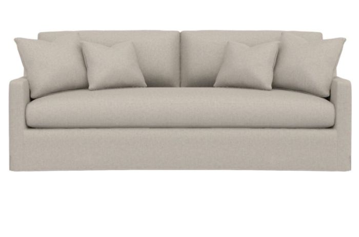 Straw Merritt Slipcovered Sofa