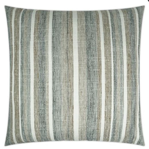 Neutral Faded Stripe Pillow