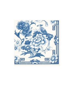 Blue and White Cocktail Napkins