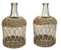 Glass and Bamboo Bottle