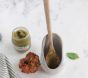 Blue Stoneware Spoon Rest