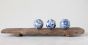 Blue & White Ceramic Orb