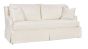 High Back Snow Skirted Sofa