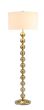 Gold Stacked Ball Floor Lamp