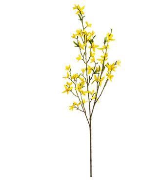 36" Yellow Forsythia Spray