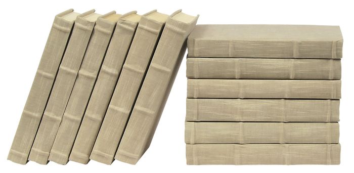 Natural Linen Bound Book