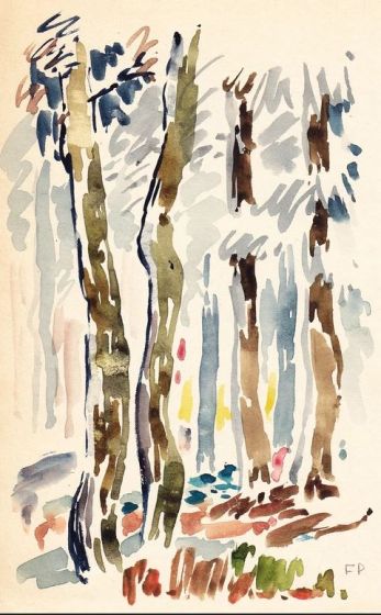 Trees in Shadow Landscape