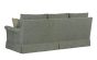 Skirted Ice 3 Cushion Sofa
