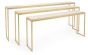 Large Croc Console Table