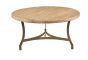 Tripod Base Elm Coffee Table
