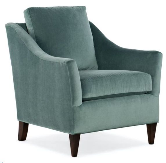 Blue Pattern Linda Club Chair
