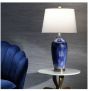 Blue Ginger Jar Ceramic Lamp