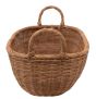 Wicker Basket with Handles