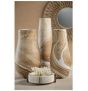 Tall Mango Wood Vase