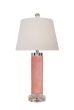 Rose Quartz Jade Table Lamp