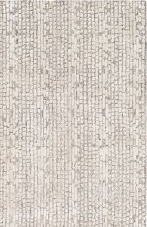 Brown, Ivory & Khaki Rug