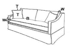 Max Natural 2OVER1 Studio Sofa