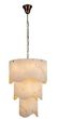 Cream Polyresin Pendant Light