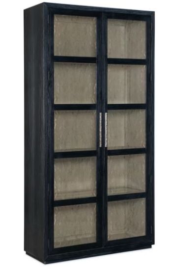 Shou Sugi Ban Curio Cabinet